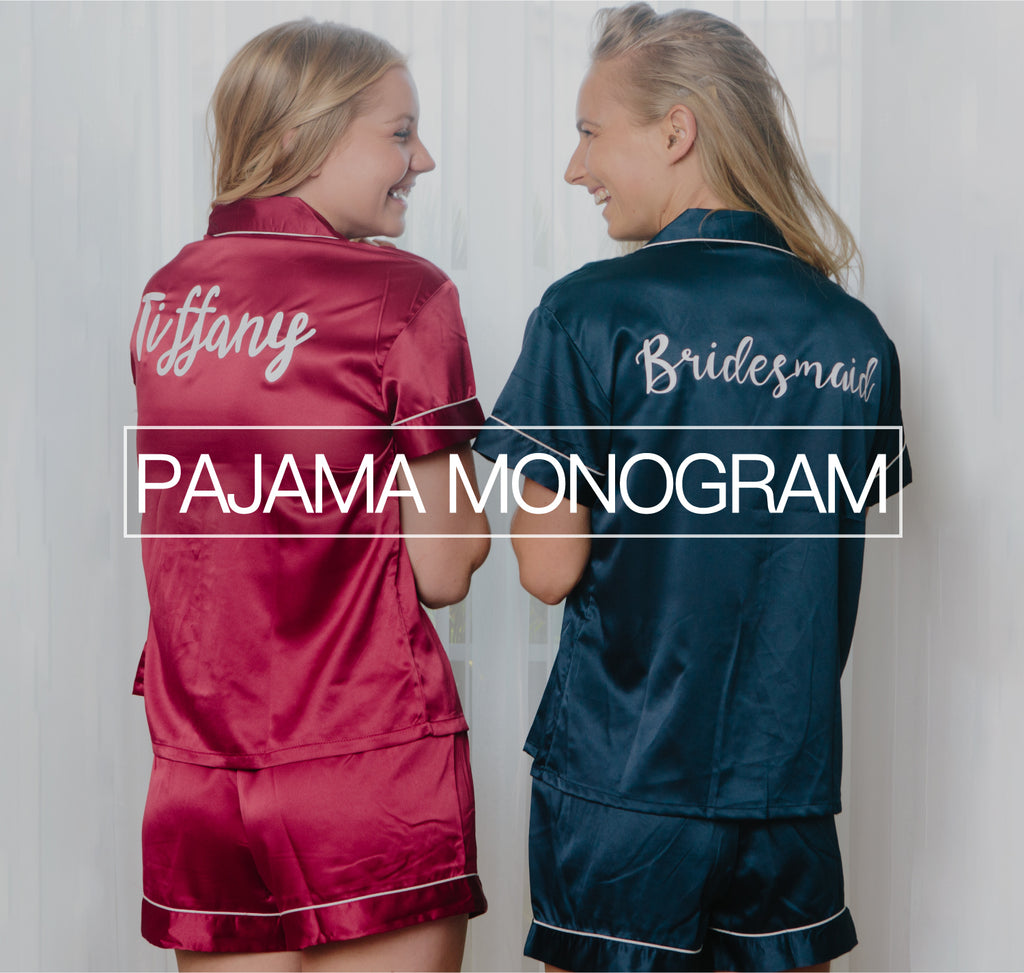 Pajama Monogram